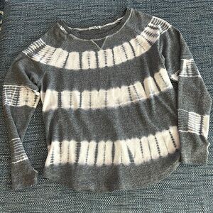 Theo & Spence Tie-Dye Thumbhole Lounge Pullover Sz XL